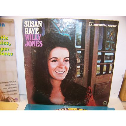 SUSAN RAYE ALBUMS (8) ONE NIGHT STAND LA INTERNATIONAL AIRPORT & MEMORABILIA