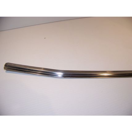 1965 DODGE MONACO 2D HT RH FRONT DOOR GLASS TRIM OEM POLARA