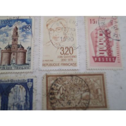 French Stamps. a selection of 15 different stamps