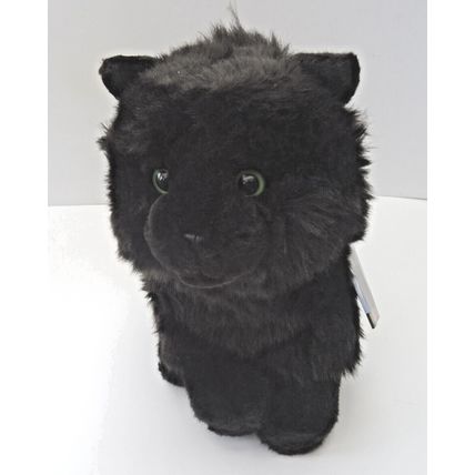 BLACK CAT 12" HAND MADE TOY PERSONALISED, GIFT WRAPPED OR AS IS