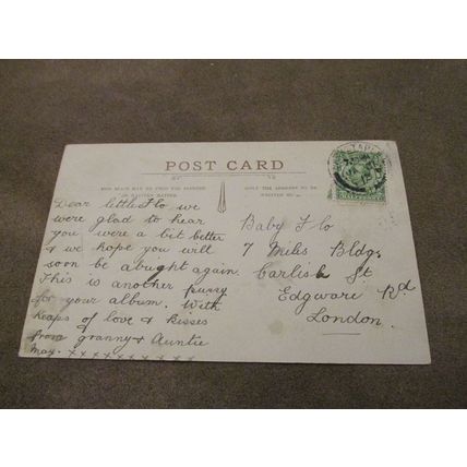1913 fr real photo Postcard - Kittens / cats - "Who said Birds" Augusta Talboys