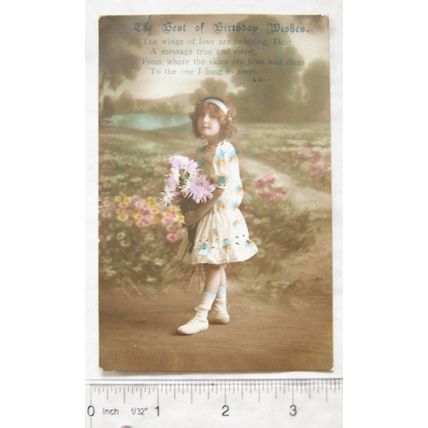 1916 postcard The Best Of Birthday Wishes