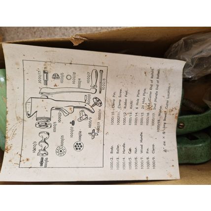 Vintage 1950's Harper Food Grinder