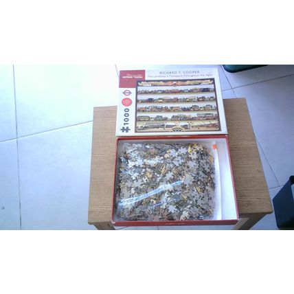 THE LONDONER'S TRANSPORT THROUGHOUT THE AGES Jigsaw (1000 Piece) Pomegranate