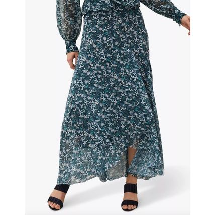 PHASE EIGHT Lola Floral Dipped Hem Maxi Skirt BNWT