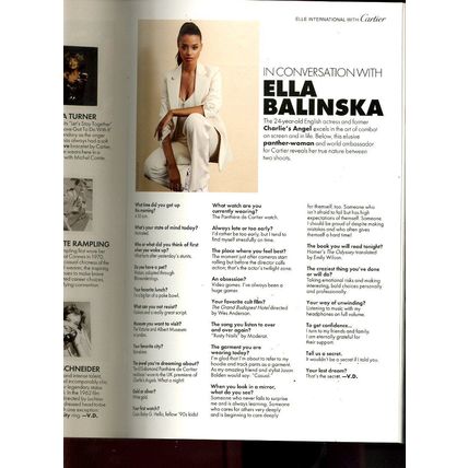 Elle August 2021 ADUT AKECH Model on a Mission (Magazine: Women's, Fashion) NEW
