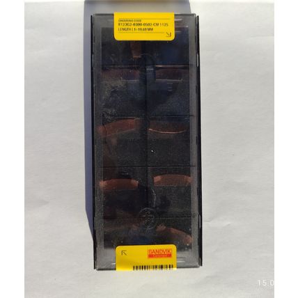 SANDVIK R123G2-0300-0502-CM 1125 CoroCut 1-2, 1box=10pcs New