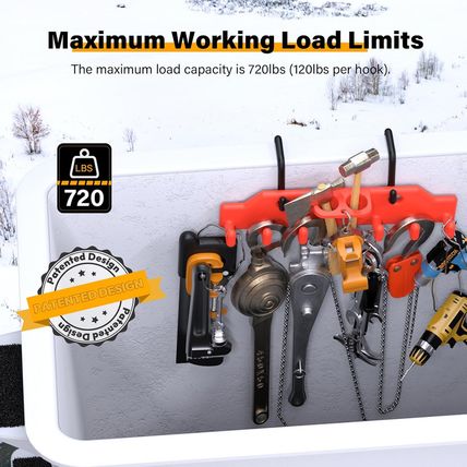 Lineman Tool Board, Bucket Truck Hook Organizer, Line Work Buckets Accessories,T