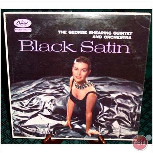 Capitol LP #T858 - "Black Satin" - George Shearing Quintet & Orchestra