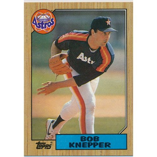 1987 Topps - #722 - Bob Knepper