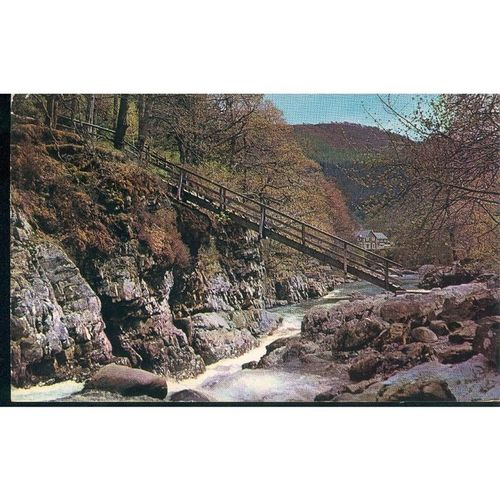 Vintage Plastichrome PC - Miner's Bridge, Betws-y-Coed, N. Wales - P50285 NW83