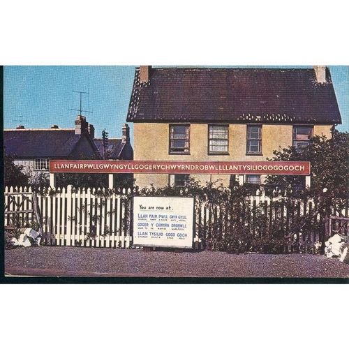 LLANFAIRPWLLGWYNGYLLGOGERYCHWYRNDROBWLLL  LANTYSILIOGOGOGOCH Wales 2