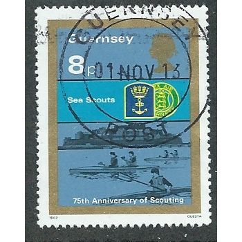 GUE 1982 8P '75TH ANN OF BOY SCOUT MOVEMENT' FINE USED (EBID50-015)