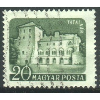 Hungary 1960 - SG1632 - 20f green - Tata Castle - used