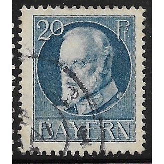 BAYERN 1914/1920 Michel 97 - fine used (o)