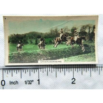 1924 Cavanders Homeland Series No. 4 Steeplechasing