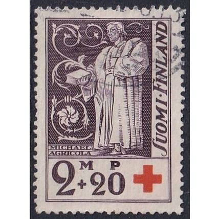 Finland 1933 SG 297 Used - Red Cross - Semi-postal (C-785-02)