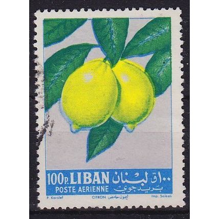 LIBANON LEBANON LIBAN [1962] MiNr 0814 ( O/used ) Pflanzen