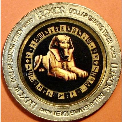 Luxor. $1 Casino Token. Las Vegas, NV. R66b.