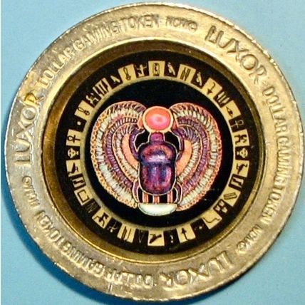 Luxor. $1 Casino Token. Las Vegas, NV. R67.
