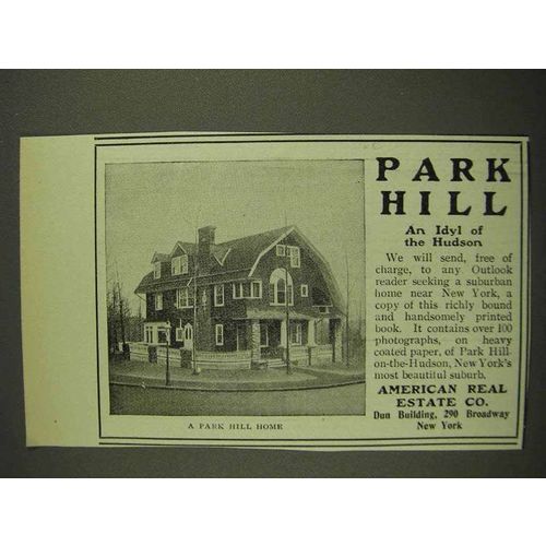 1903 American Real Estate Co. Park Hill Home Ad
