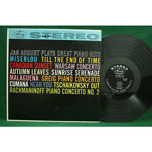 Jan August - Jan August Plays Great Piano Hits - SR-C 60189 - NM