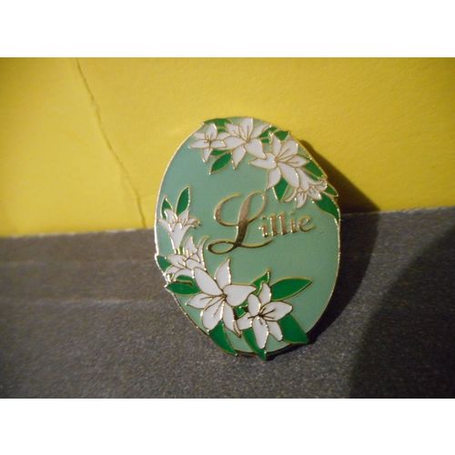 Lillie,Flower Lapel pin (#2)