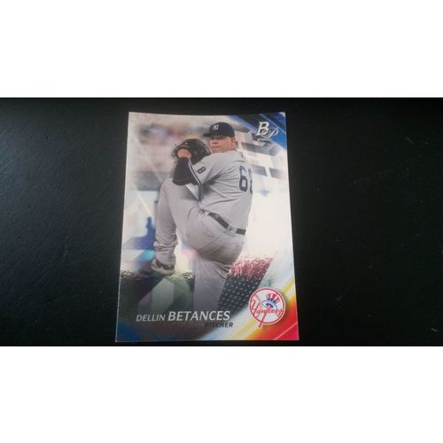 2017 Bowman Platinum Card # 004 Dellin Betances Excellent (5) New York Yankees