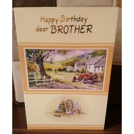 Brother - Birthday Card - 0017