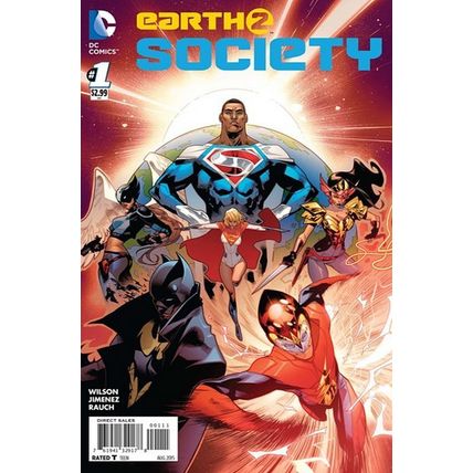 Earth Two: Society (Vol 1) # 001 NM MODERN AGE COMICS