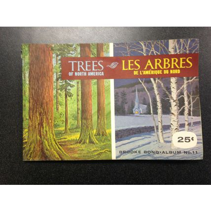 1963 Brooke Bond Album 11 Red Rose Tea 48 Card Album Trees #3