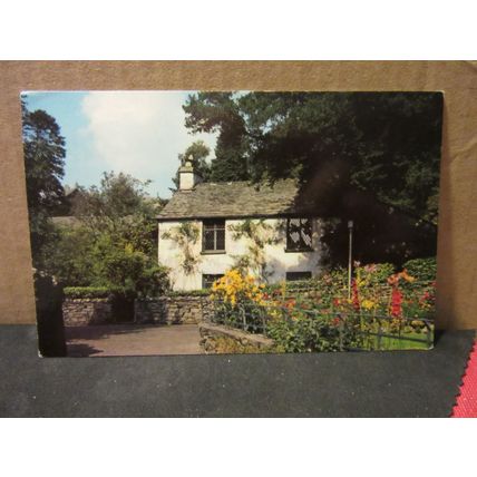 WORDSWORTH, DOVE COTTAGE, GRASMERE, Lake District unused postcard by H Webster =