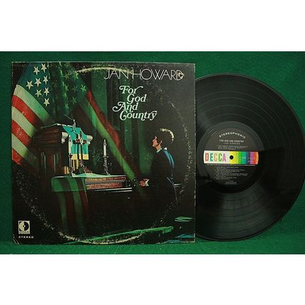 Jan Howard - For God And Country - DL 75166 - EX