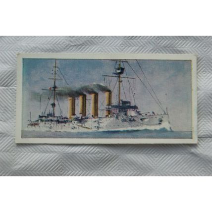 Lyons Tea card HMS 1902-1962 No. 3 HMS Good Hope, Drake class armoured cruiser