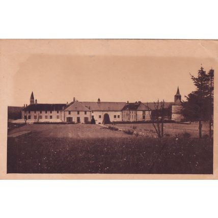 Abbeye Cistercienne St Joseph Ubexy Jardin Antique French Postcard