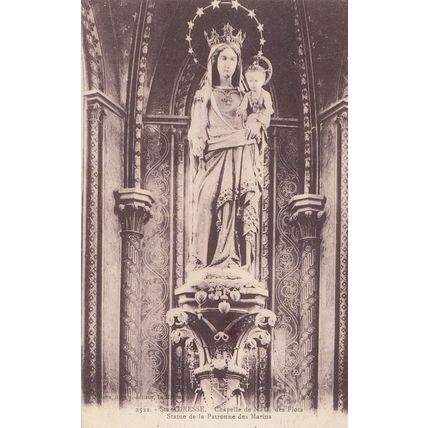 Ste Addresse Eglise Chapelle Des Flots Marine Patronnne French Religious Postcar