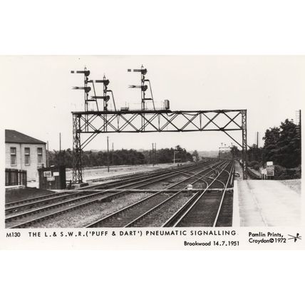 Last Day at Gravesend West Train Station Real Photo Postcard
