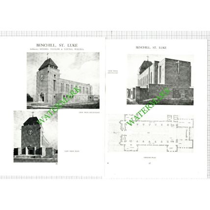 Benchill St Luke's Church - c.1947 Article