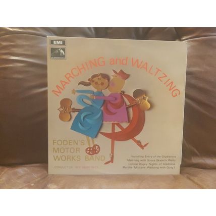 Foden's Motor Works Band – Marching And Waltzing (CSD3665) 1969 (LP)