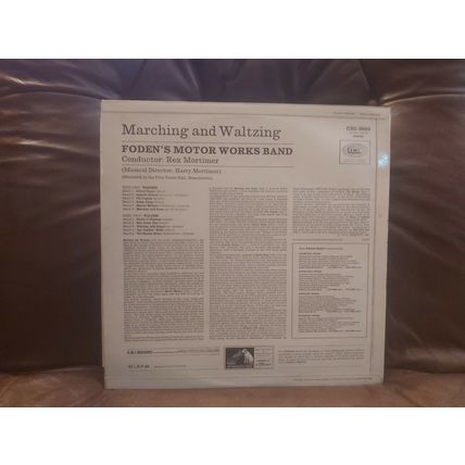 Foden's Motor Works Band – Marching And Waltzing (CSD3665) 1969 (LP)