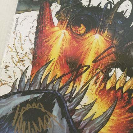 2020 Marvel Comics Venom Variant #27 Double Signed by Cates & Stegman
