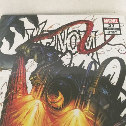 2020 Marvel Comics Venom Variant #27 Double Signed by Cates & Stegman