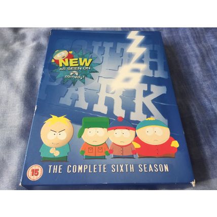 South Park - The Complete Sixth Season (2008 3-Disc DVD Boxset) 6th series SIX