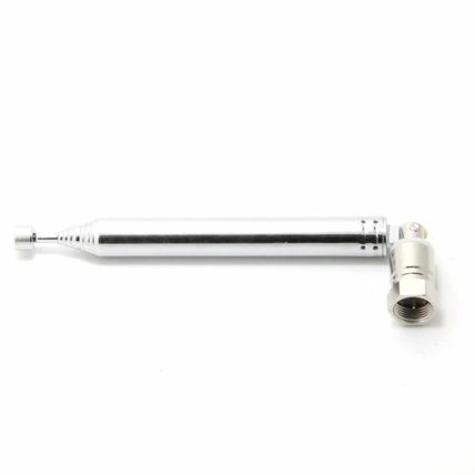 Telescopic FM Radio "F" Connection Antenna - Male "F" Connector - 75 Ohm FM Ster