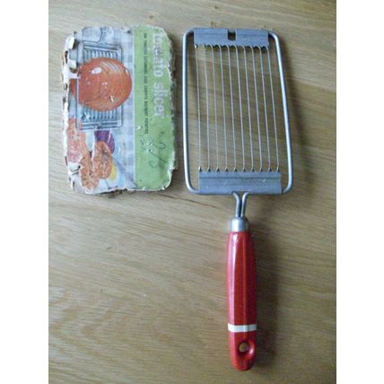VINTAGE TOMATO SLICER ORIGINAL CARD SLEEVE 1960s **GC**