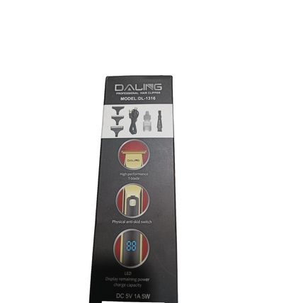 Hair Trimmer Carving Detailer Daling Fade Master Barbers Professional 5W Power