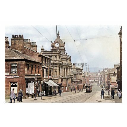 ptc0712 - Burnley , Manchester Road , Lancashire - print 6x4