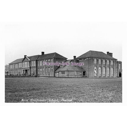 pu2995 - Yorkshire -The New Grammar School in Thorne - print 6x4