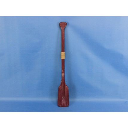 Pack Of 2] Wooden Rustic Hampshire Decorative Squared Boat Oar w/ Hooks 24""
