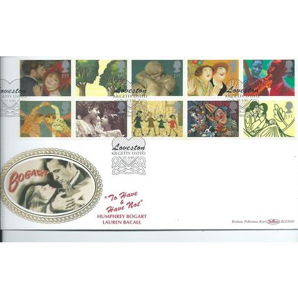 fdc benham silk first day cover Blcs 103 sg1985 sg 1858 1995 greetings